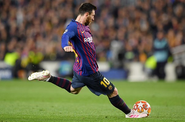 Lionel Messi Barcelona Free Kick Champions League Semi Final 2019