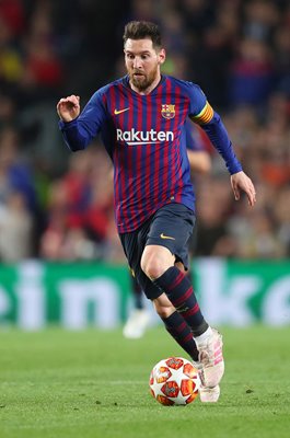 Lionel Messi Barcelona Champions League Semi Final Nou Camp 2019