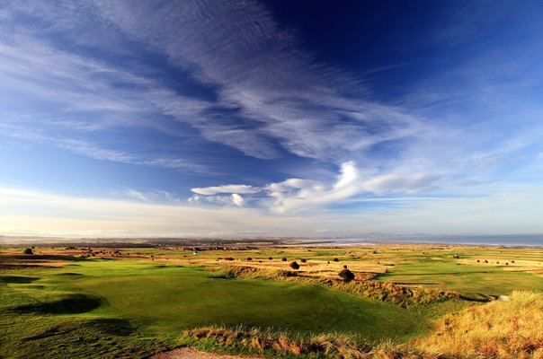 Gullane Golf Club 6th and 7th Holes East Lothian Scotland