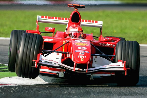 Michael Schumacher Germany & Ferrari Italian F1 GP 2005