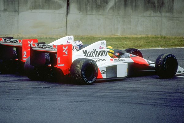 Ayrton Senna v Alain Prost Japaneze GP Suzuka 1989