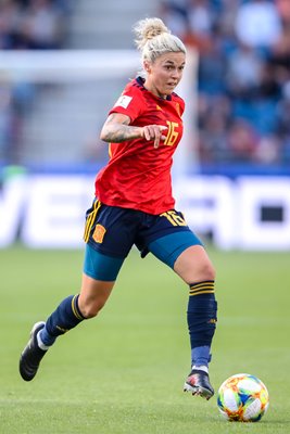 Maria Leon Spain v South Africa Women's World Cup 2019
