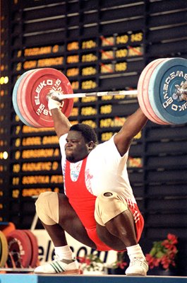 Mark Henry Super Heavyweight Weightlifter Melbourne 1993