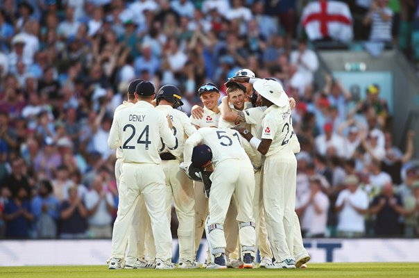 England winning wicket v Australia Oval Test Ashes 2019