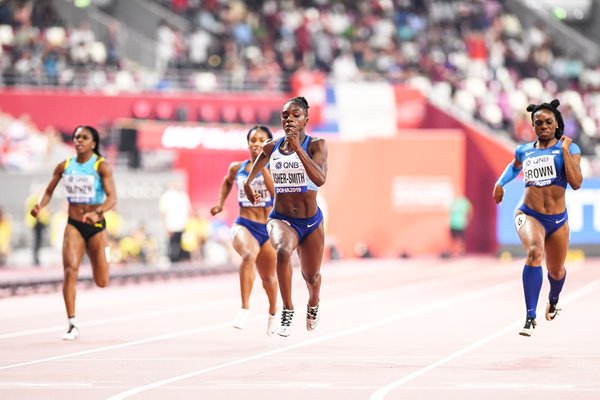 Dina Asher-Smith 200 metres Great Britain World Champion Doha 2019