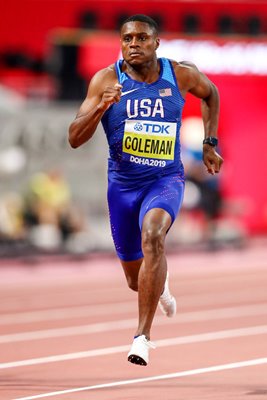 Christian Coleman United States 100m World Athletics Doha 2019 