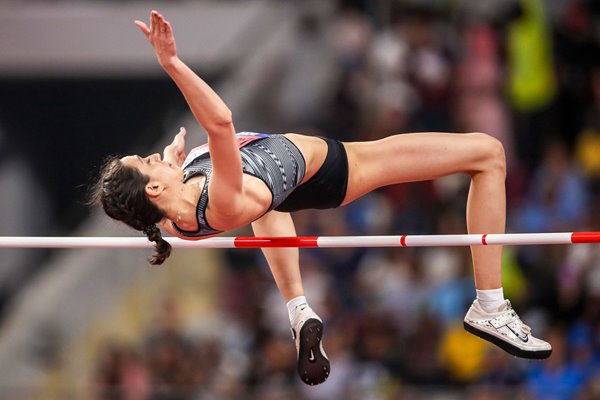 Mariya Lasitskene High Jump Gold World Athletics Doha 2019  