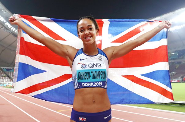 Katarina Johnson-Thompson Great Britain Heptathlon Gold World Athletics 2019