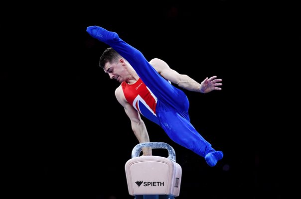 Max Whitlock Great Britain Pommel Horse Gymnastics World Champion 2019