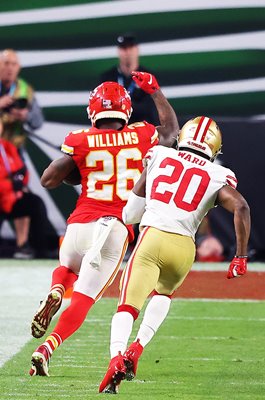 Damien Williams Kansas City Chiefs Touchdown v 49ers Super Bowl 2020