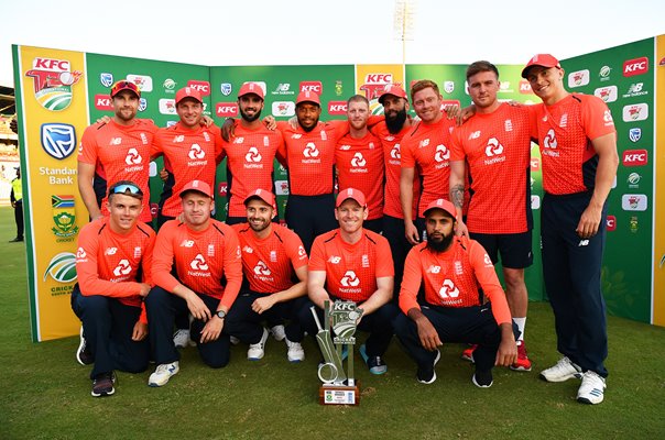 England T20 Series Winners v South Africa Centurion 2020