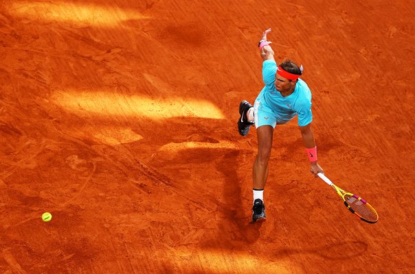 Rafael Nadal Spain French Open Forehand Paris 2020