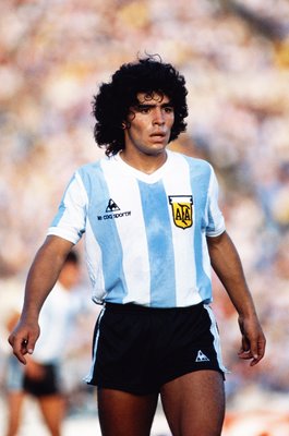 Diego Maradona Argentina 1981