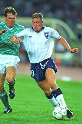Paul Gascoigne England v Lothar Matthaus World Cup 1990