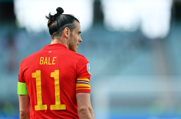 Gareth Bale Wales v Switzerland Euro 2020 