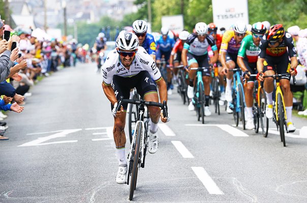 Julian Alaphilippe France attacks Stage 1 Tour de France 2021 