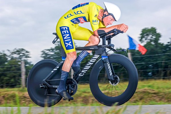 Mathieu Van Der Poel Netherlands Time Trial Stage 5 Tour de France 2021  