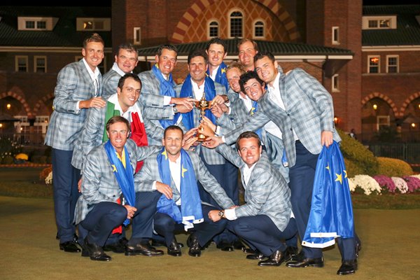 The Miracle at Medinah European Ryder Cup Winning Team 2012