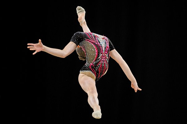 Marfa Ekimova England Rhythmic Gymnastics Ball Commonwealth Games 2022