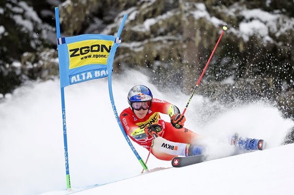 Marco Odermatt Switzerland Ski Star Giant Slalom World Cup Italy 2023
