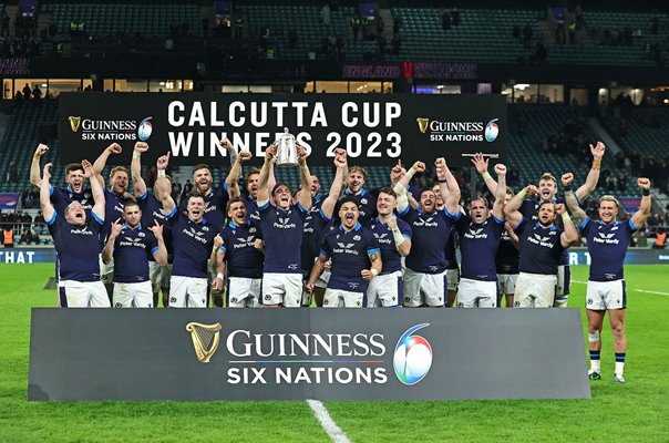 Scotland Calcutta Cup Winners Six Nations Twickenham 2023