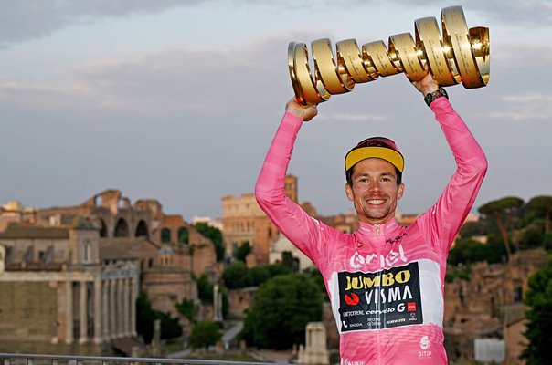 Primoz Roglic Giro d'Italia Winner Rome 2023  