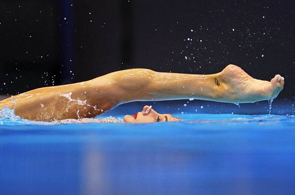 Evangelia Platanioti Greece Artistic Swimming Women's Solo Free Final Fukuoka 2023 