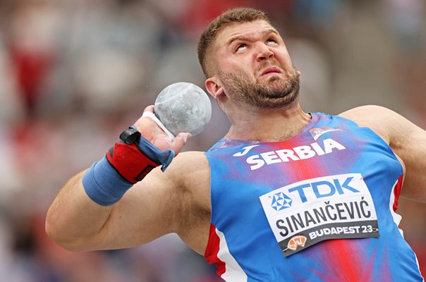 Armin Sinancevic Serbia Shot Put World Athletics Championships Budapest 2023