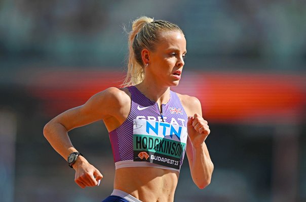 Keely Hodgkinson Great Britain 800m Heats World Athletics Budapest 2023