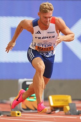 Kevin Mayer France Decathlon 100m World Athletics Budapest 2023