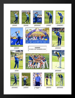 Europe Ryder Cup 2023 Team Special Collage