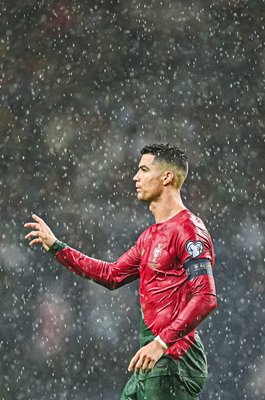 Cristiano Ronaldo Portugal Football legend v Slovakia 2024 Qualifier Porto 2023