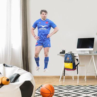 Antoine Dupont France superstar v Italy Six Nations 2023 Wall Sticker