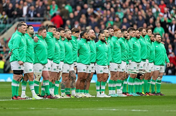 Ireland team line up v England Six Nations Twickenham 2024