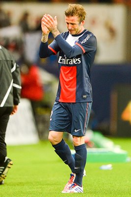 David Beckham Tearful Farwell to Football Paris May 2013