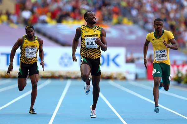 Usain Bolt 200m Champion World Athletics Moscow 2013 