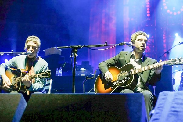 Noel Gallagher and Paul Weller