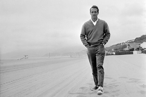 Newman On The Beach 1958