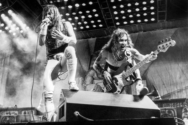 Iron Maiden on stage