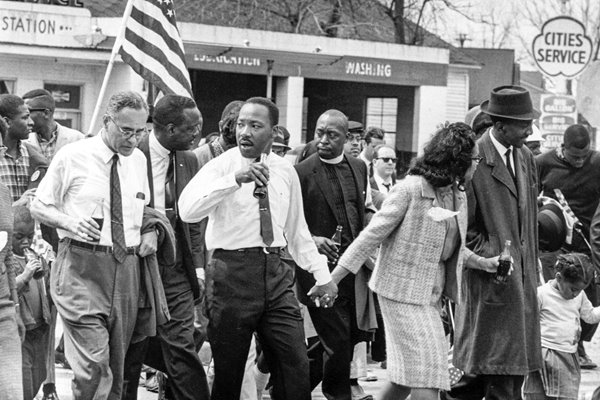Martin Luther Kings civil rights march Selma