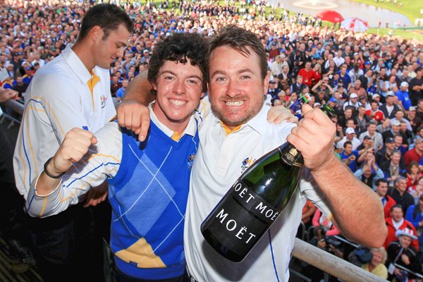 GMac and Rory celebrate European Victory