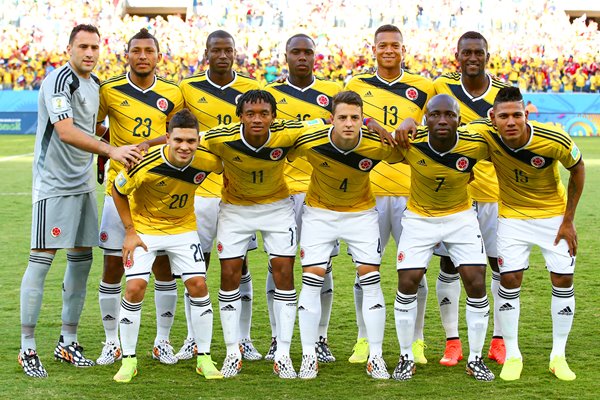 Colombia lineup 2014 World Cup