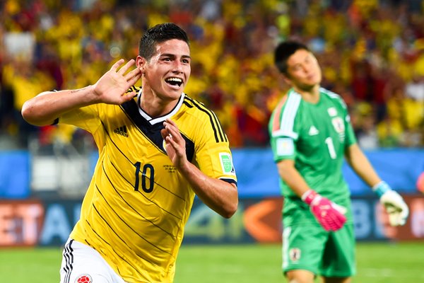 James Rodriguez Colombia 2014 World Cup