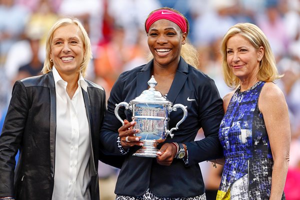 18 Time Grand Slam Winners - Martina Navratilova, Serena Williams & Chris Evert