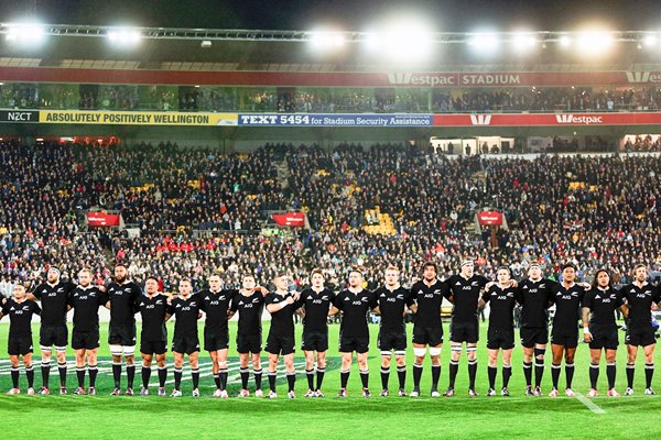 New Zealand team v South Africa Rugby Championship 2014