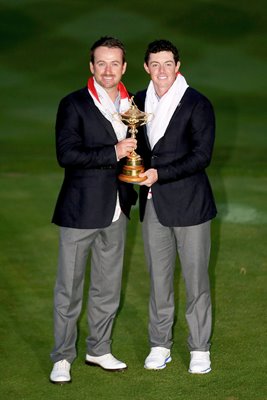 Graeme McDowell Rory McIlroy Northern Ireland 2014 Ryder Cup