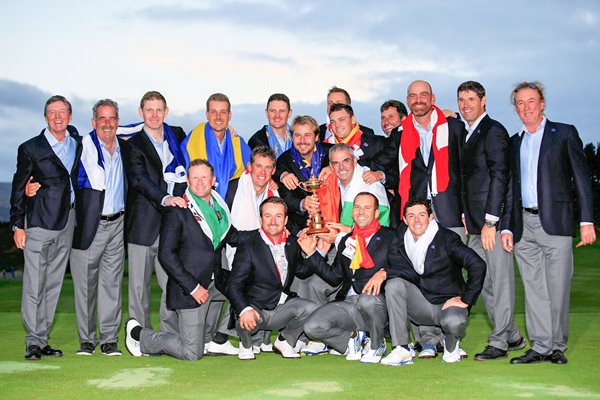 European 2014 Ryder Cup Winners Gleneagles