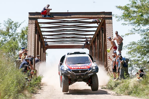 Stephane Peterhansel Team Peugeot Dakar 2015