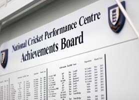 Corporate Spaces Interior Design: National Cricket Centre - Achievement Wall Signage