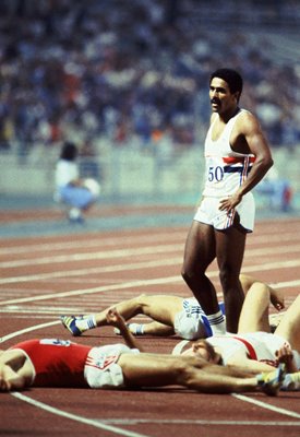 Daley Thompson in Athens 1982